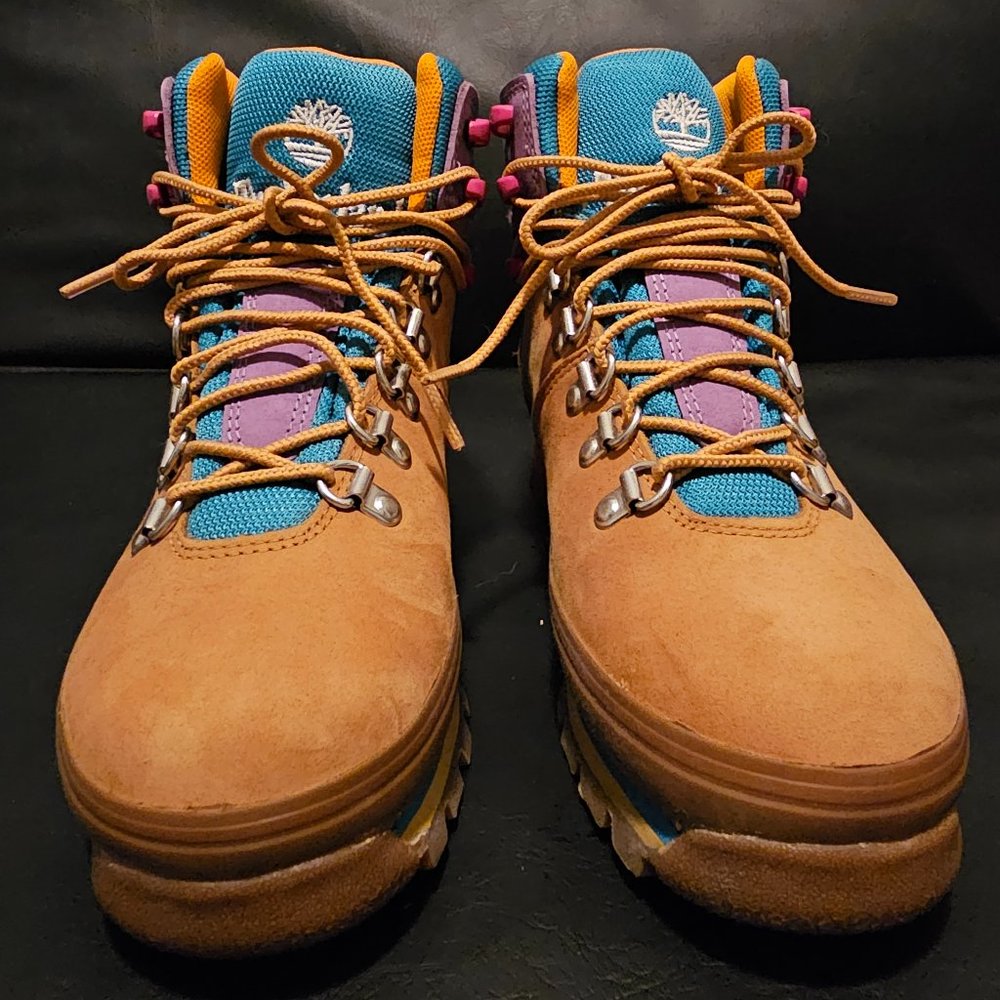 Multicolored Timberland Boots